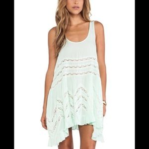 Free People Voile Trapeze Slip Dress